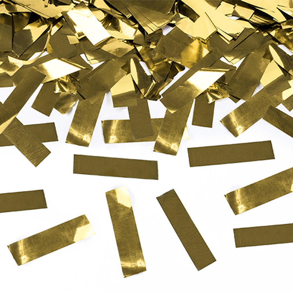 40cm Metallic Gold Confetti Cannon
