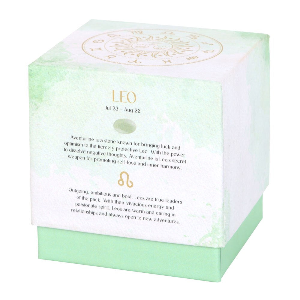 Leo Zodiac Candle