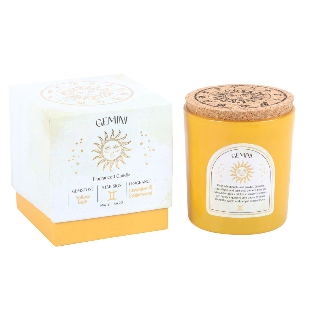 Gemini Zodiac Candle