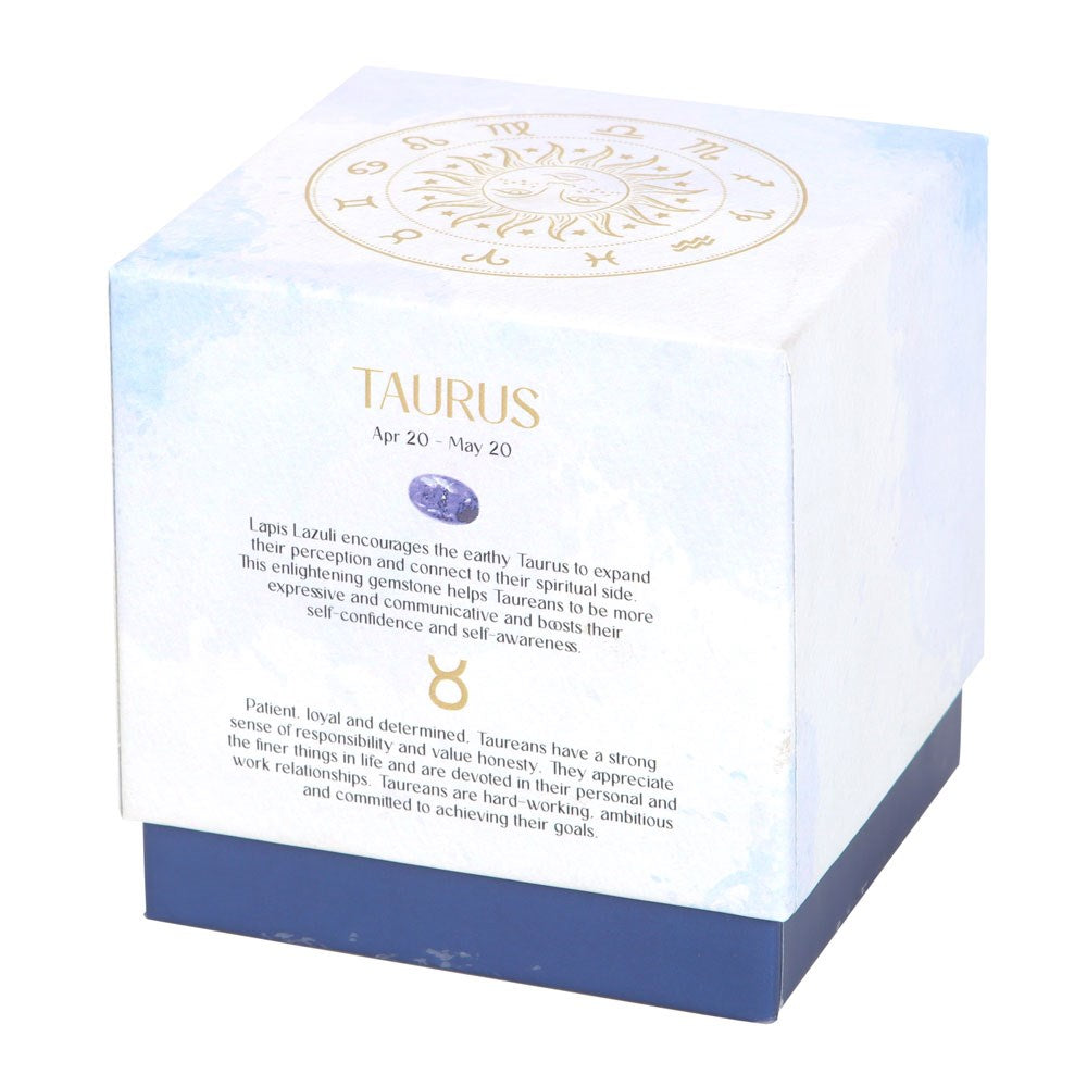 Taurus Amber & Vanilla Fragranced Candle