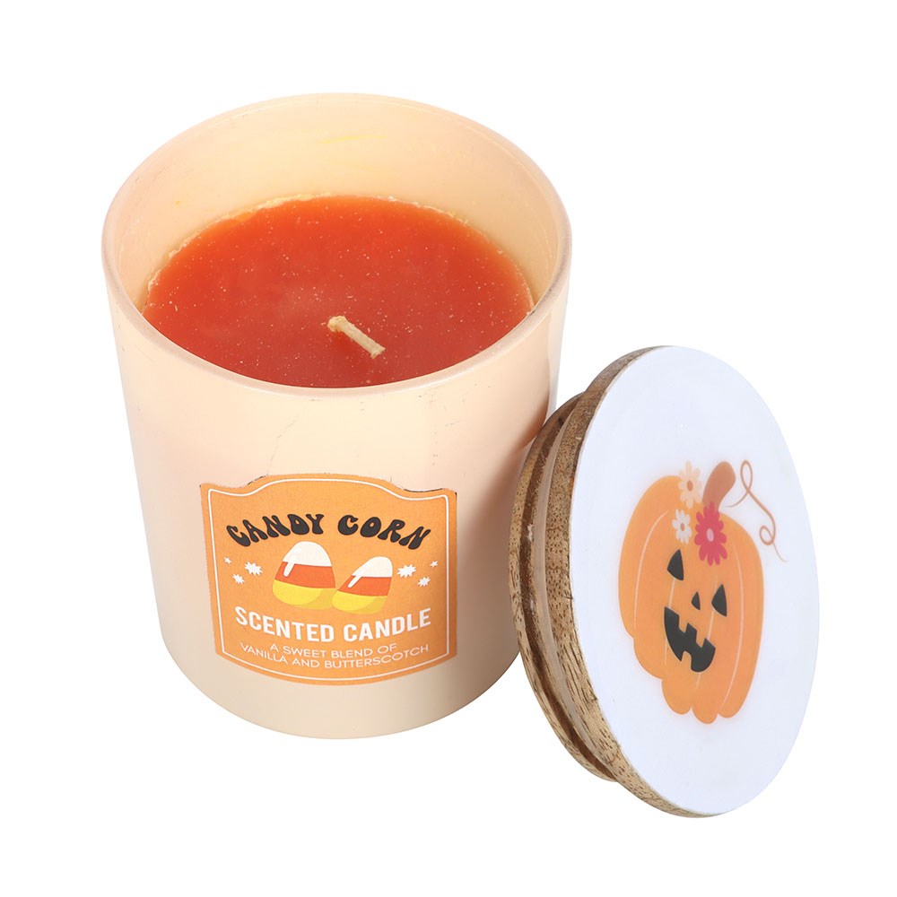 Candy Corn Scented Candle