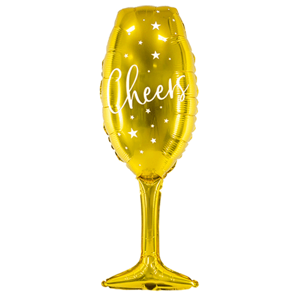 Champagne Glass Foil Balloon