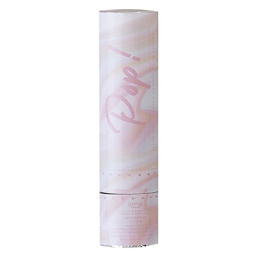 15cm Baby Pink Eco Confetti Cannon Shooter