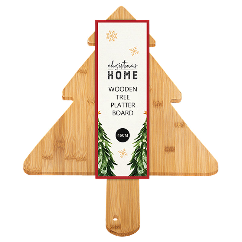 Christmas Tree Platter Board