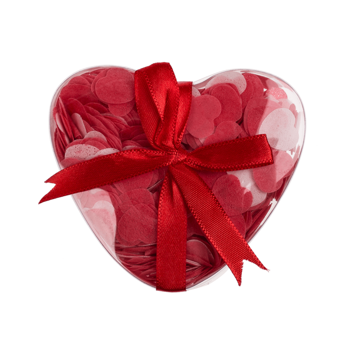 Heart Shaped Bath Confetti