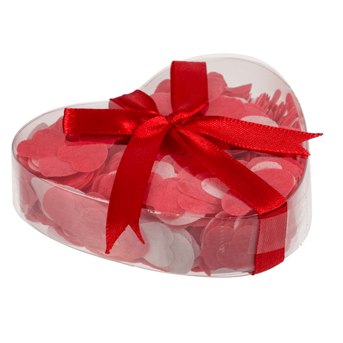 Heart Shaped Bath Confetti