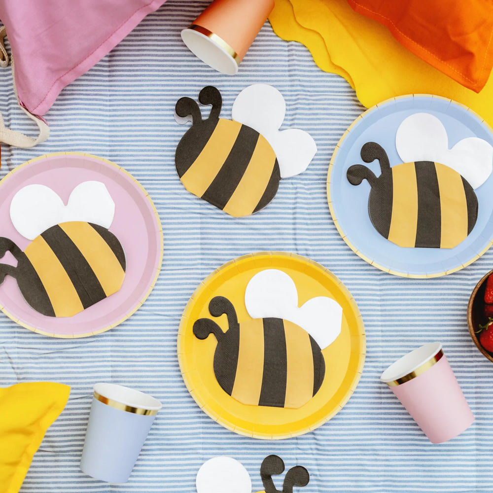Bee Shaped Paper Napkins