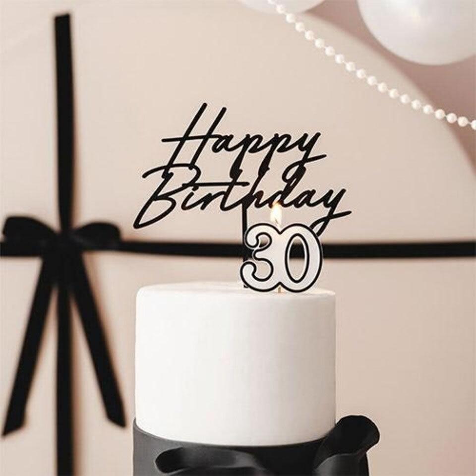 Birthday Candle Number 30