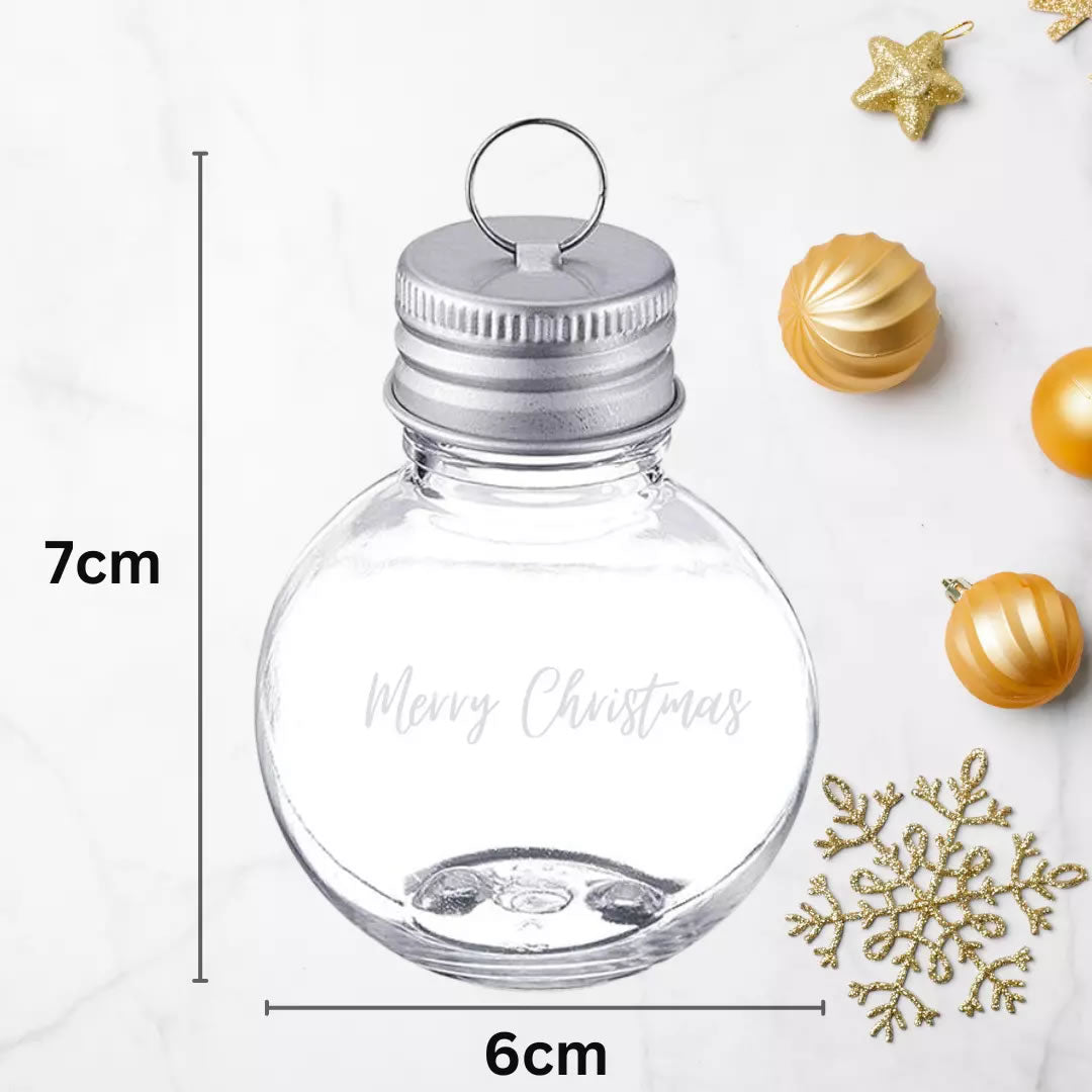 Booze Baubles, Pack of 4