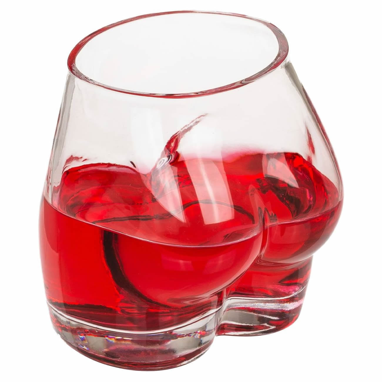 Bottoms Up Drinking Glasses, Set of 2