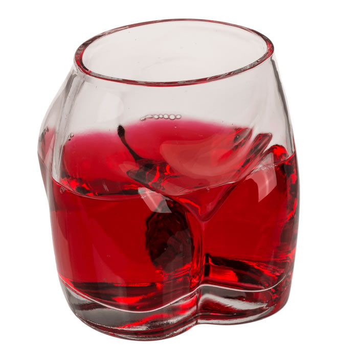 Bottoms Up Drinking Glasses, Set of 2