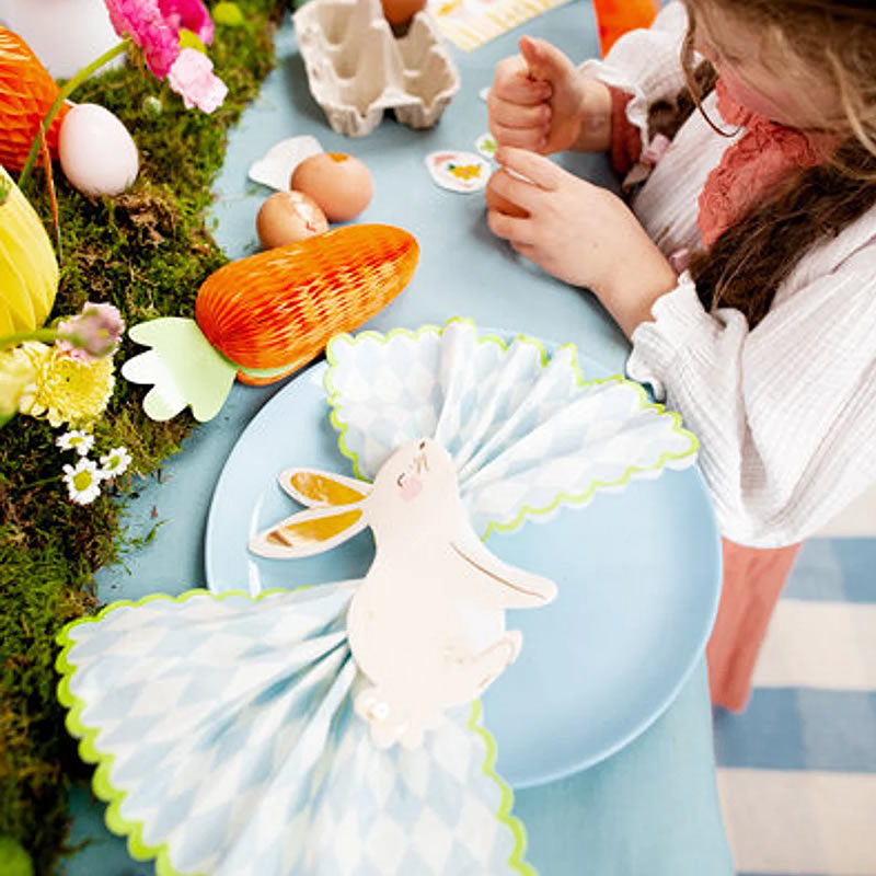 Bunny Shaped Paper Napkins
