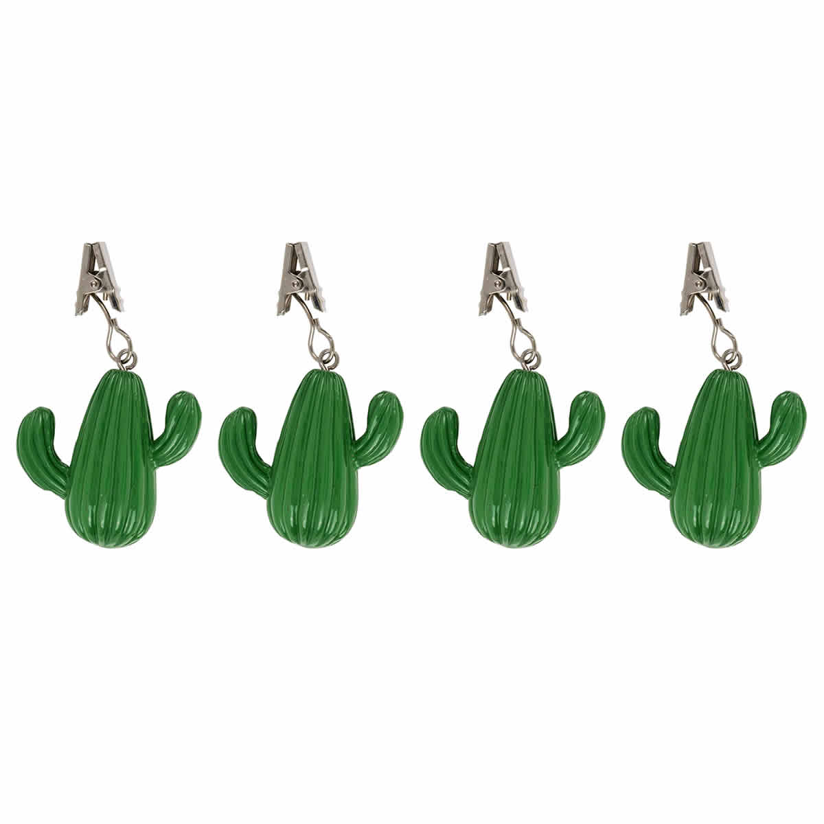 Cactus Tablecloth Weights, Set of 4