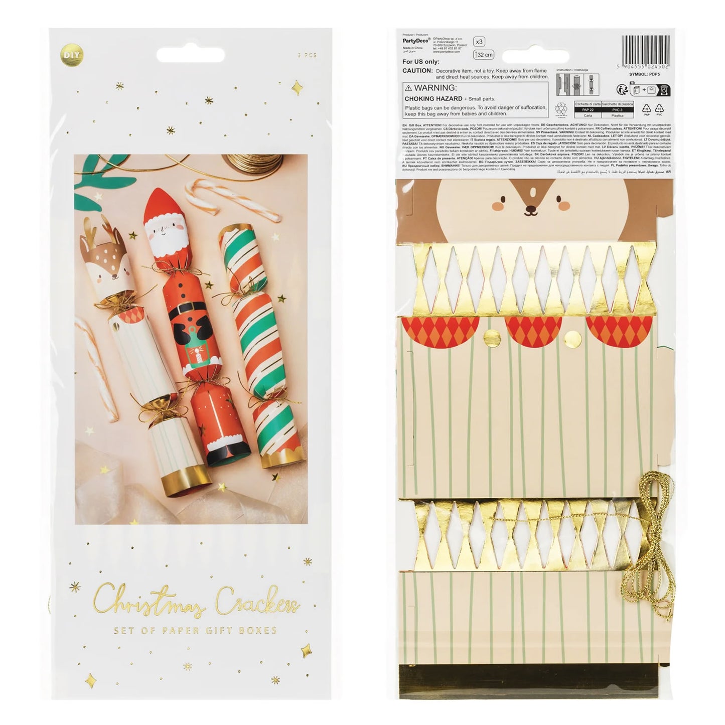 Christmas Cracker Candy Gift Boxes