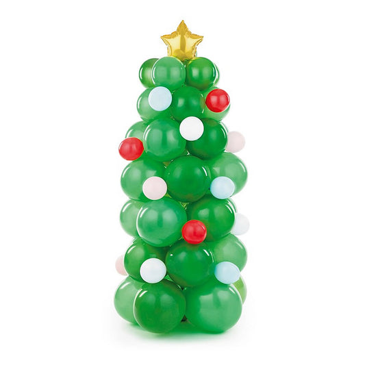 Christmas Tree Balloon Bouquet Kit