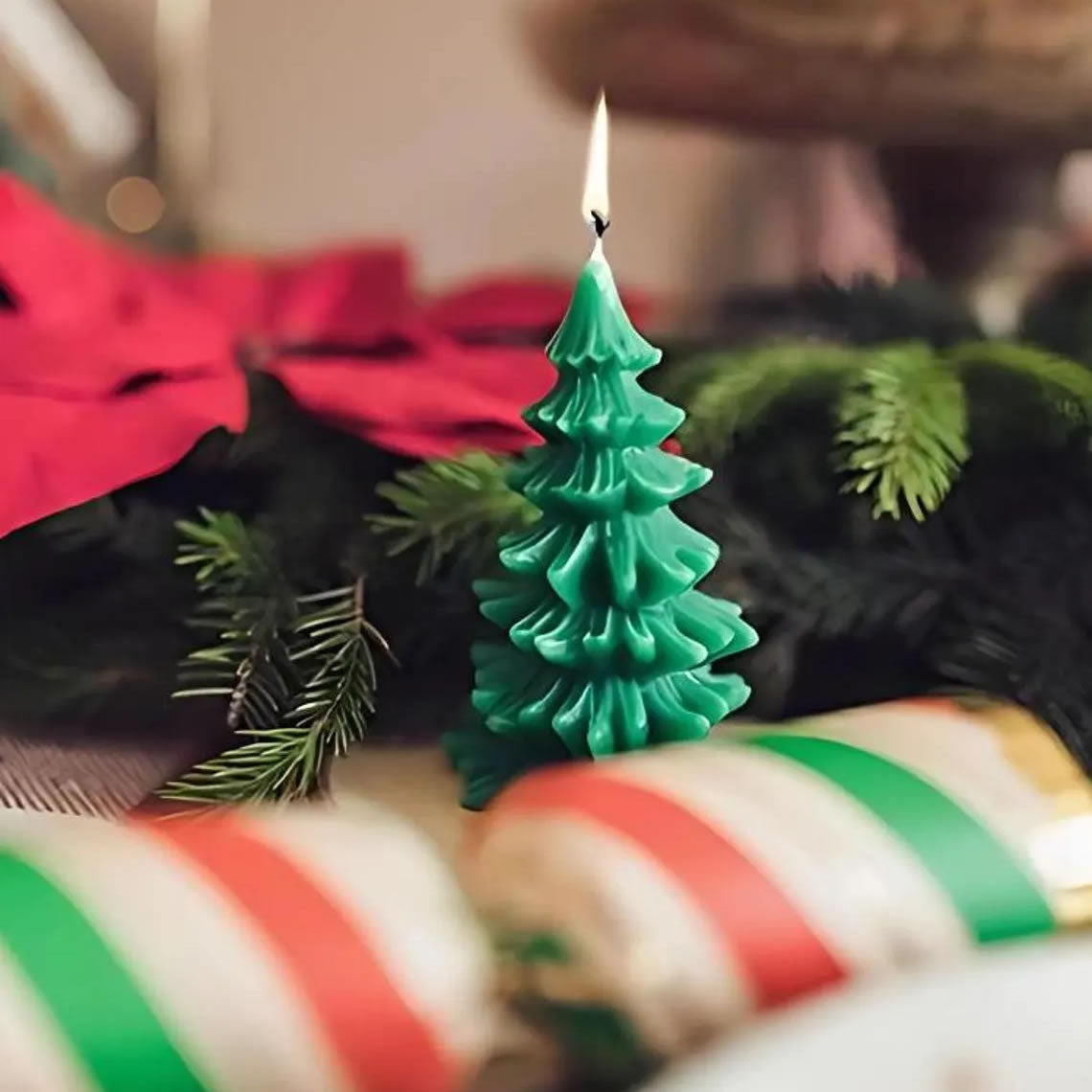 Christmas Tree Candle