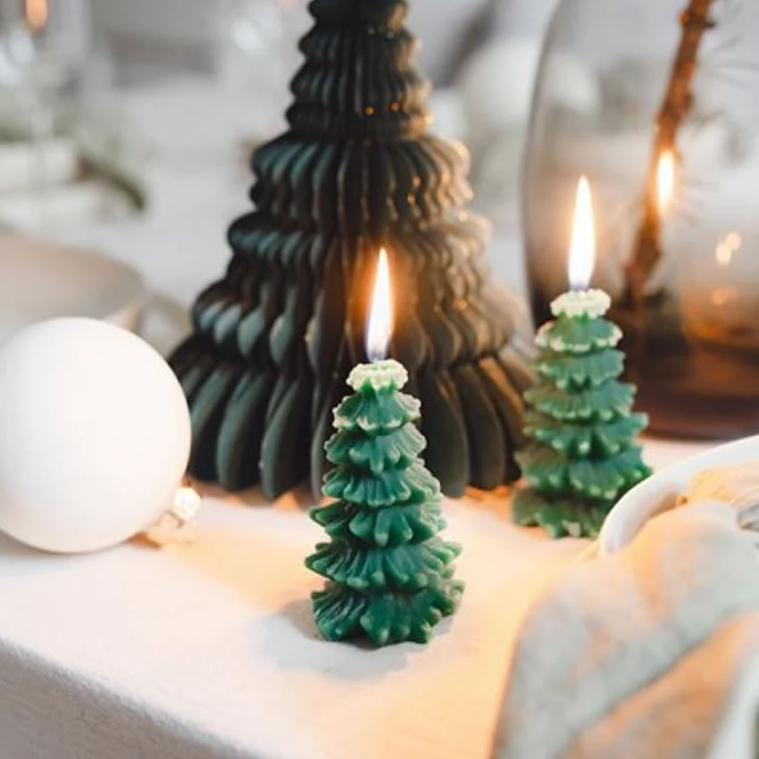 Christmas Tree Candle