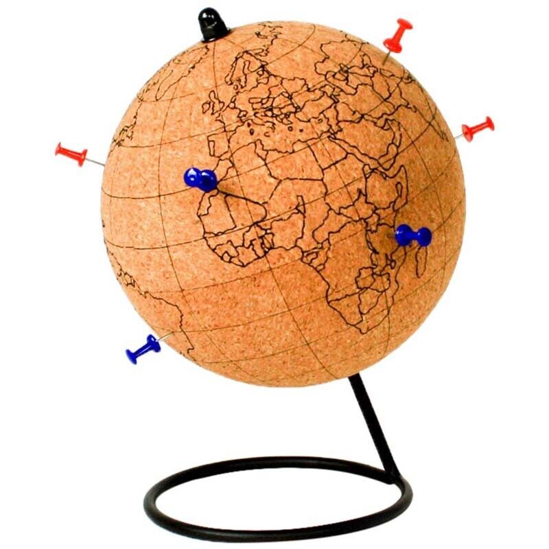 Colour In Cork Globe