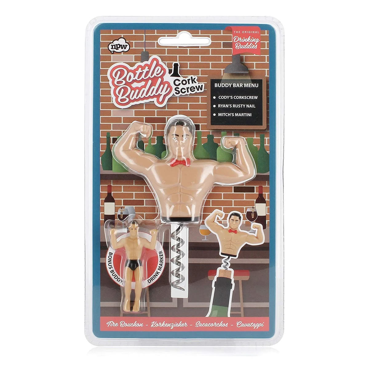 Bottle Buddy Cork Screw