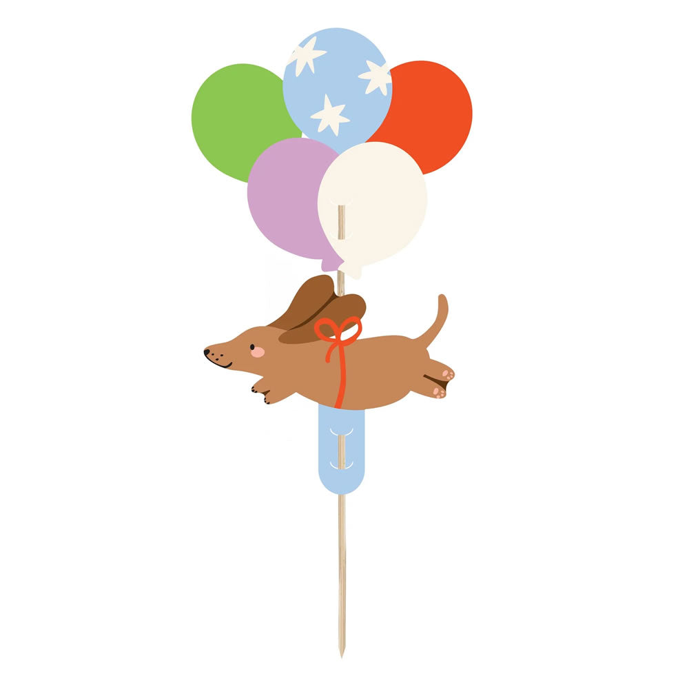 Dachshund Birthday Cake Topper