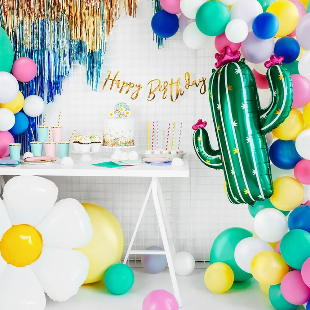 Giant Daisy Foil Balloon