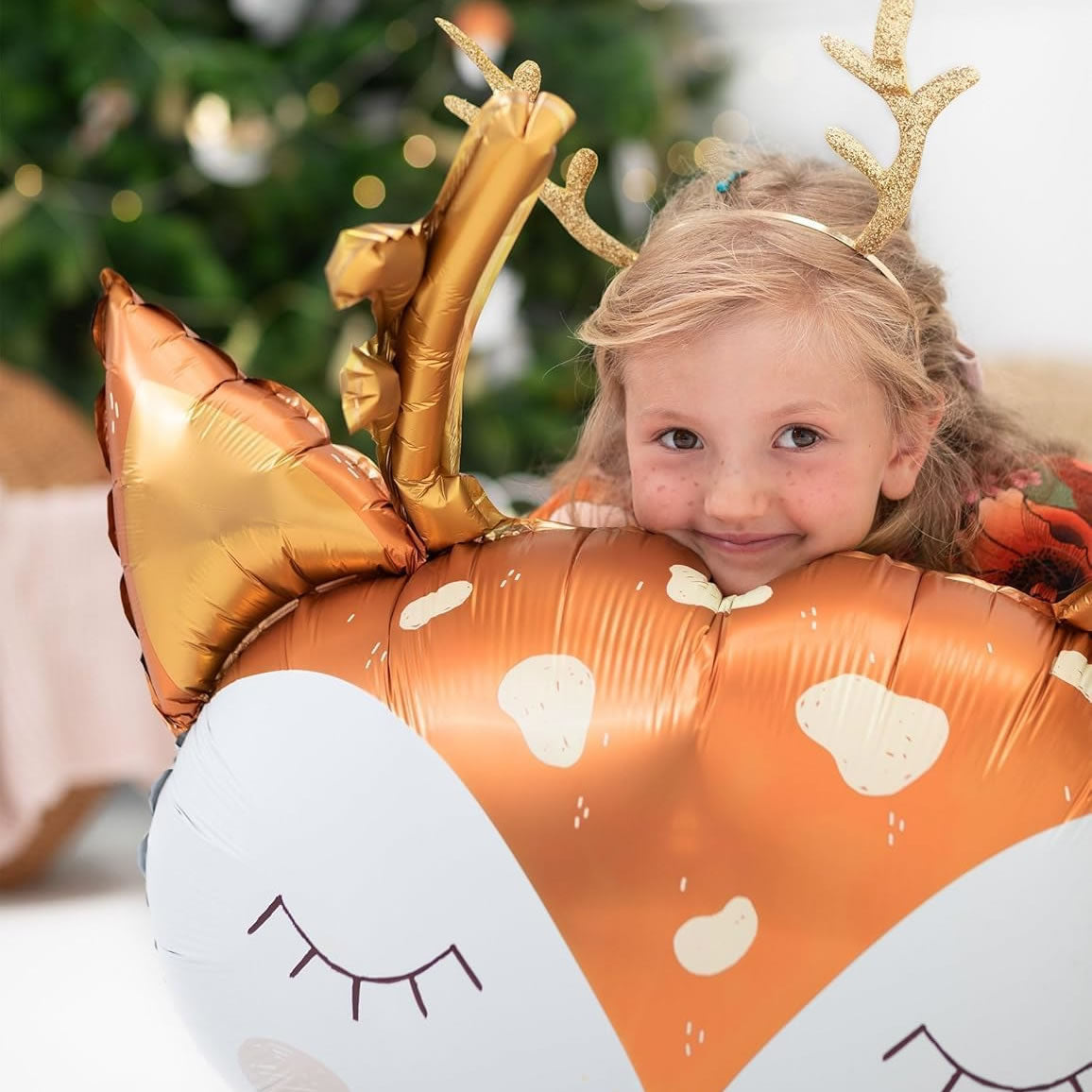 Deer Head Foil Balloon