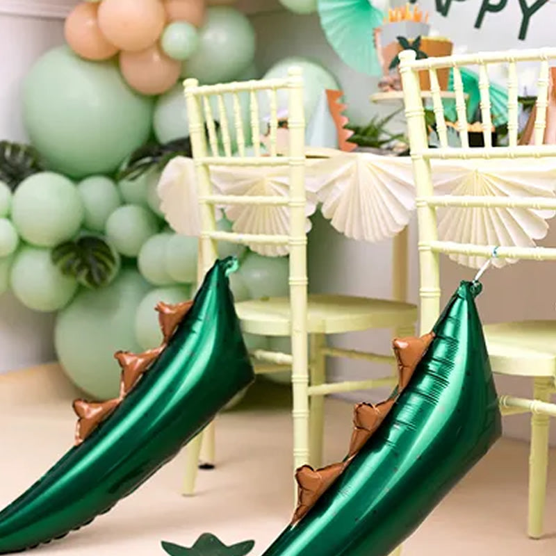 Dinosaur Tail Foil Balloon