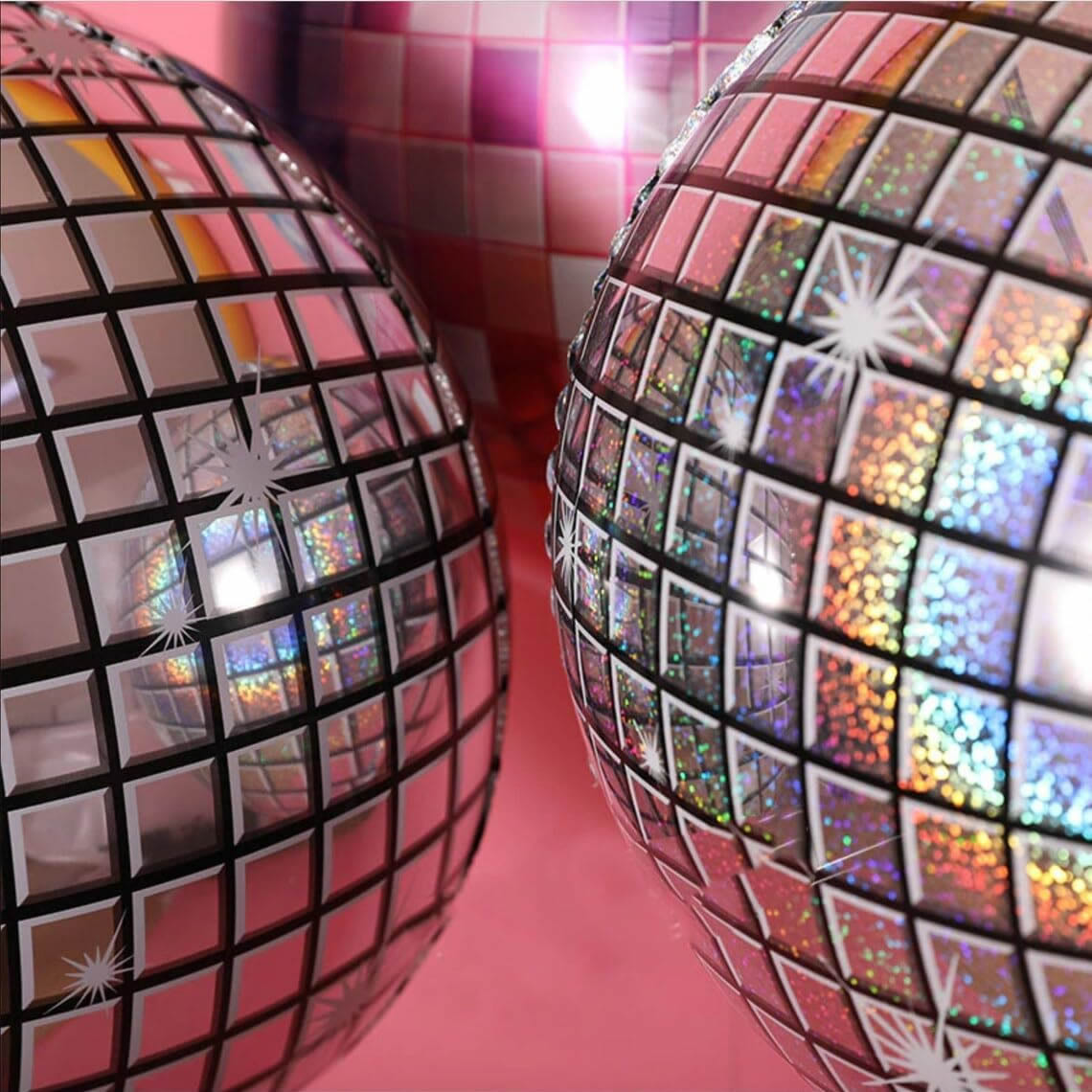 Disco Ball Foil Balloon