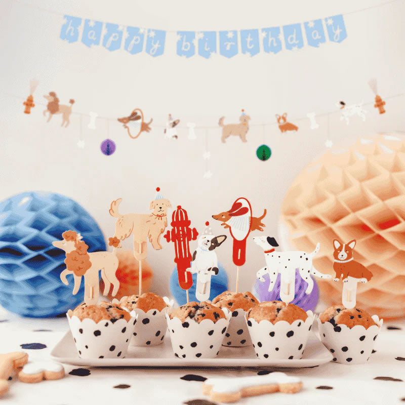 Doggy Cupcake Toppers