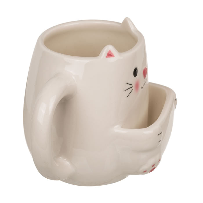 Cookie Cuddler Dolomite Cat Mug