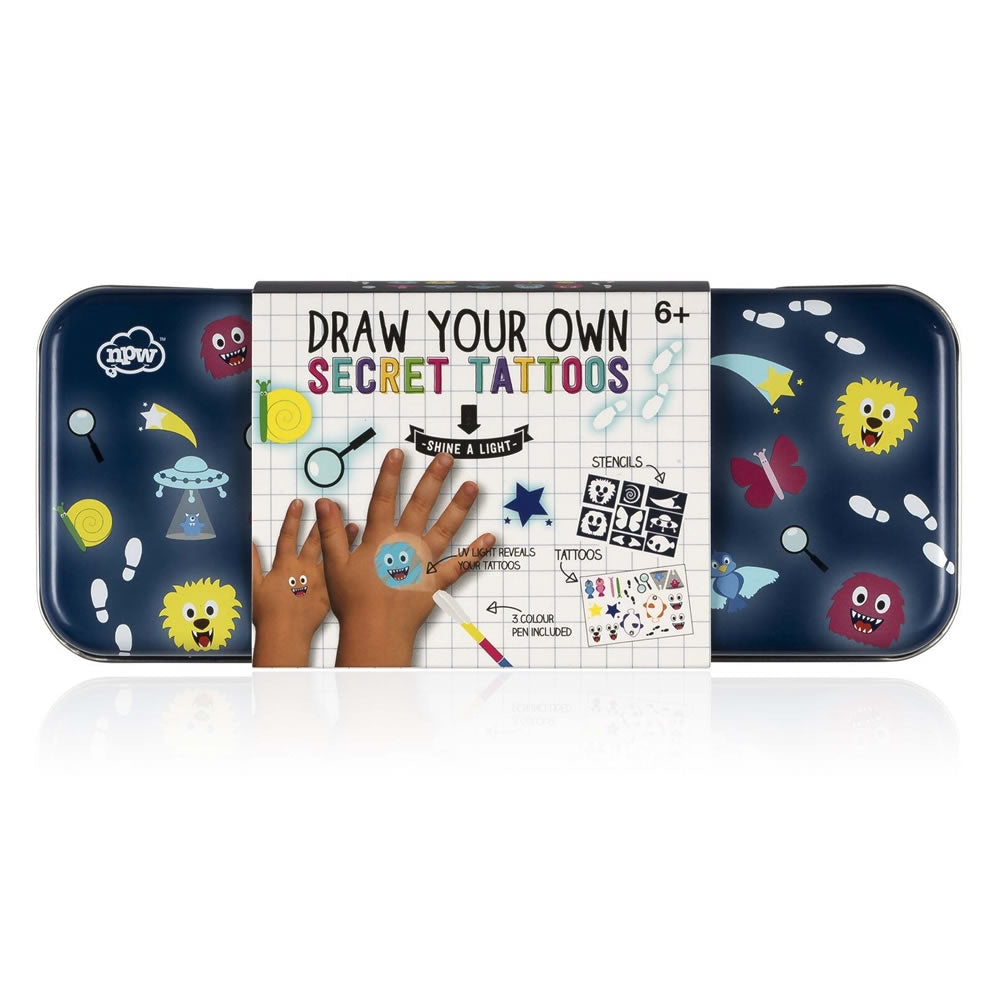 Draw Your Own Secret Tattoo Kit