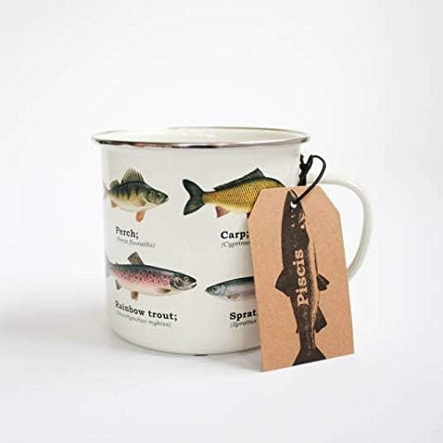 Fish Ecology Enamel Mug