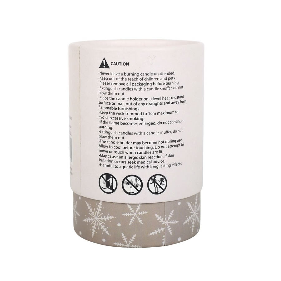 Frosty Vanilla Penguin Candle