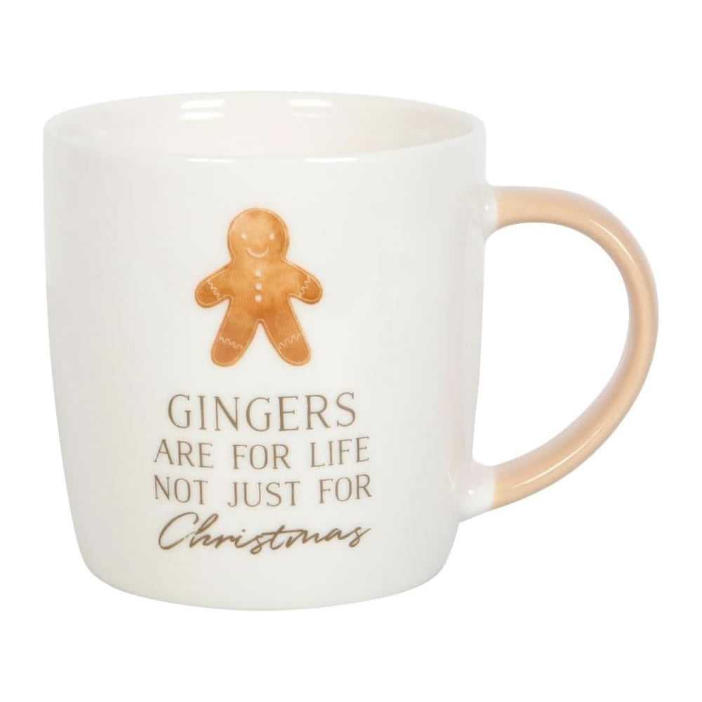 Gingers Are For Life Christmas Mug