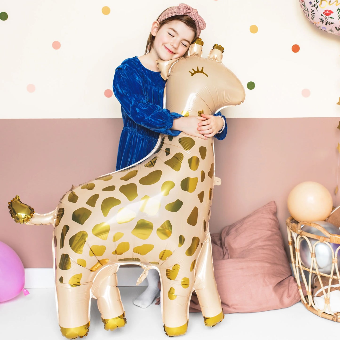 Large Giraffe Foil Balloon