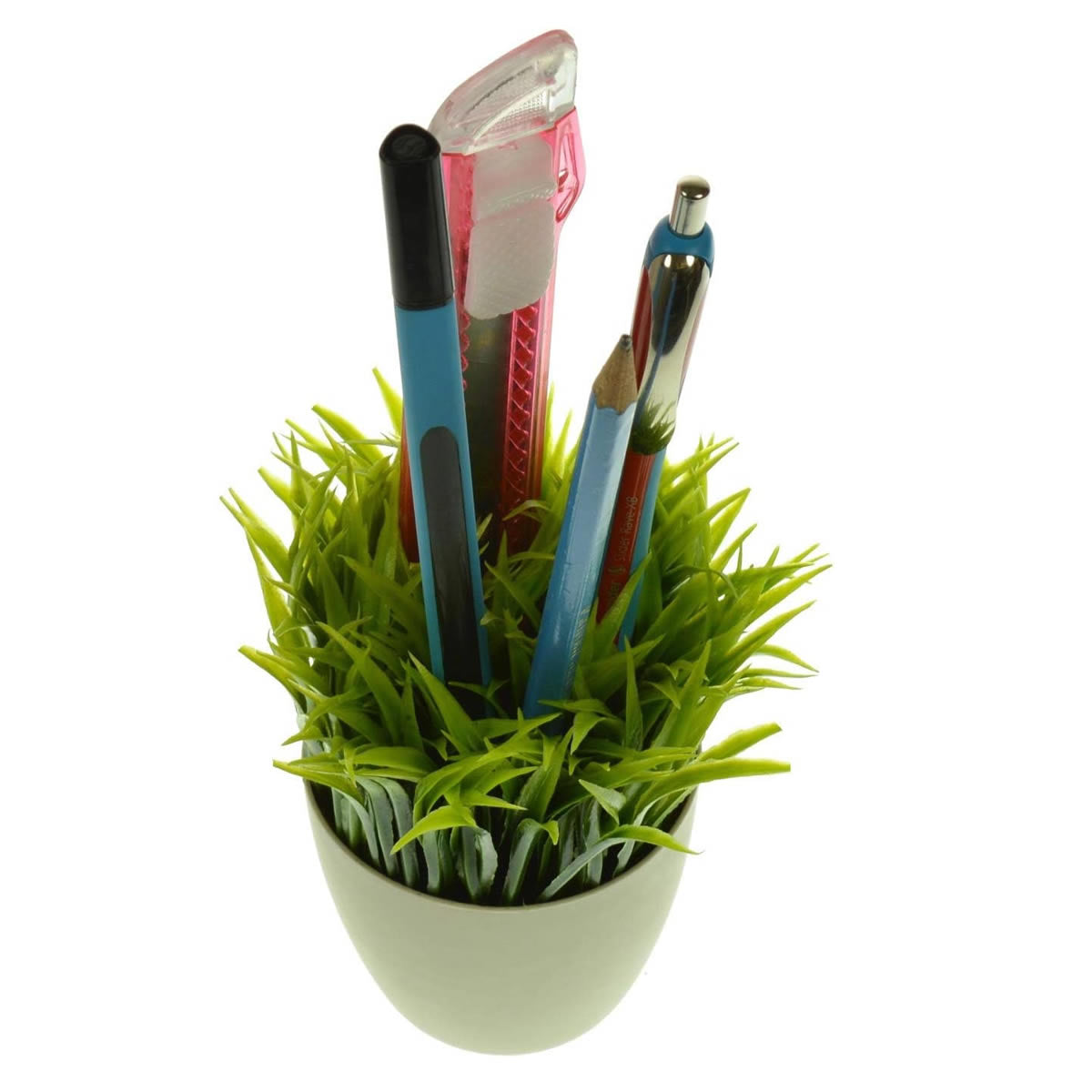 Grass Pot Pen Holder