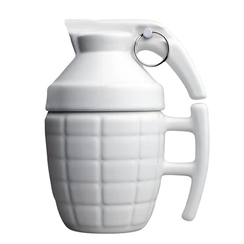 Hand Grenade Designed Ceramic Mug