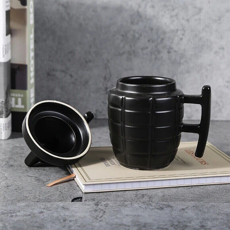 Hand Grenade Designed Ceramic Mug