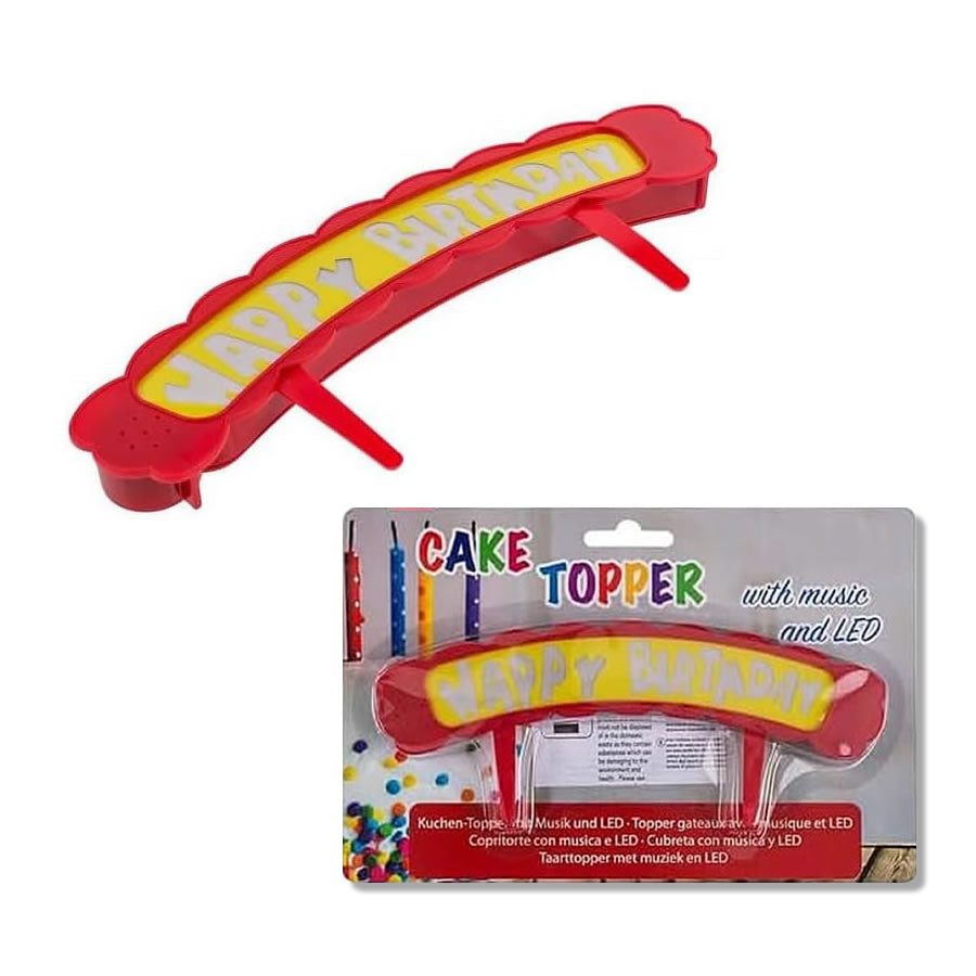 Happy Birthday Cake Topper