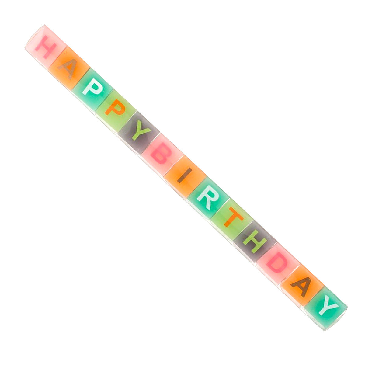 Happy Birthday Candle Blocks