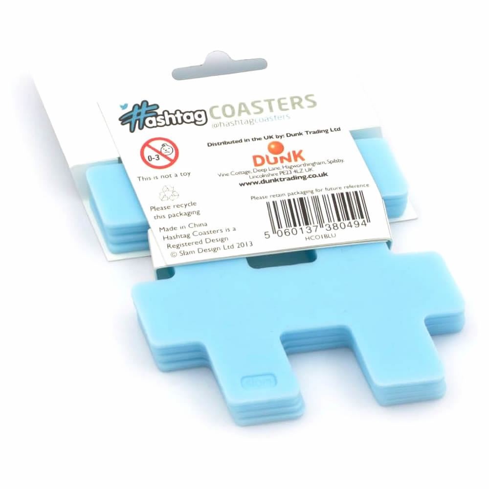 Hashtag Drink Coasters