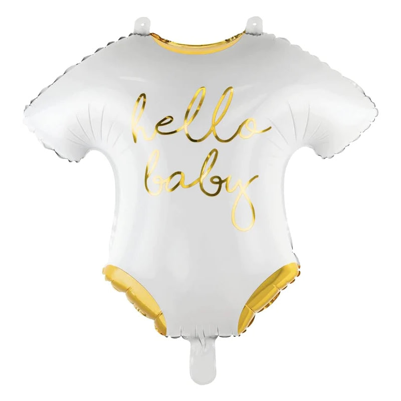Baby Romper 'Hello Baby' Foil Balloon