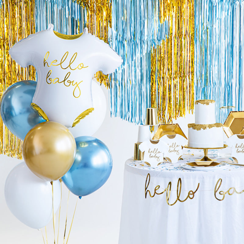 Baby Romper 'Hello Baby' Foil Balloon