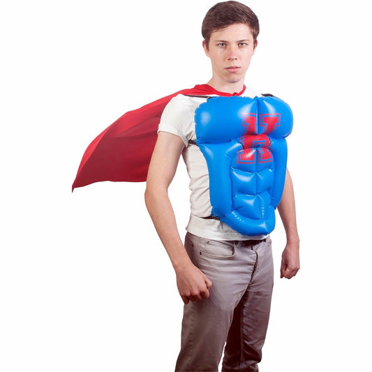 Inflatable Hero For A Day Tank & Cape