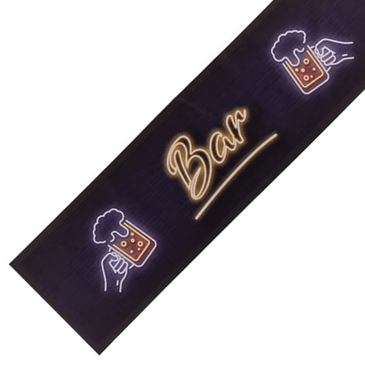 Home Bar Runner Mat - Beer