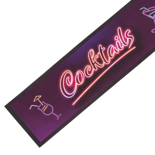 Home Bar Runner Mat - Cocktail