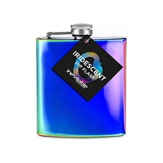 Iridescent Hip Flask