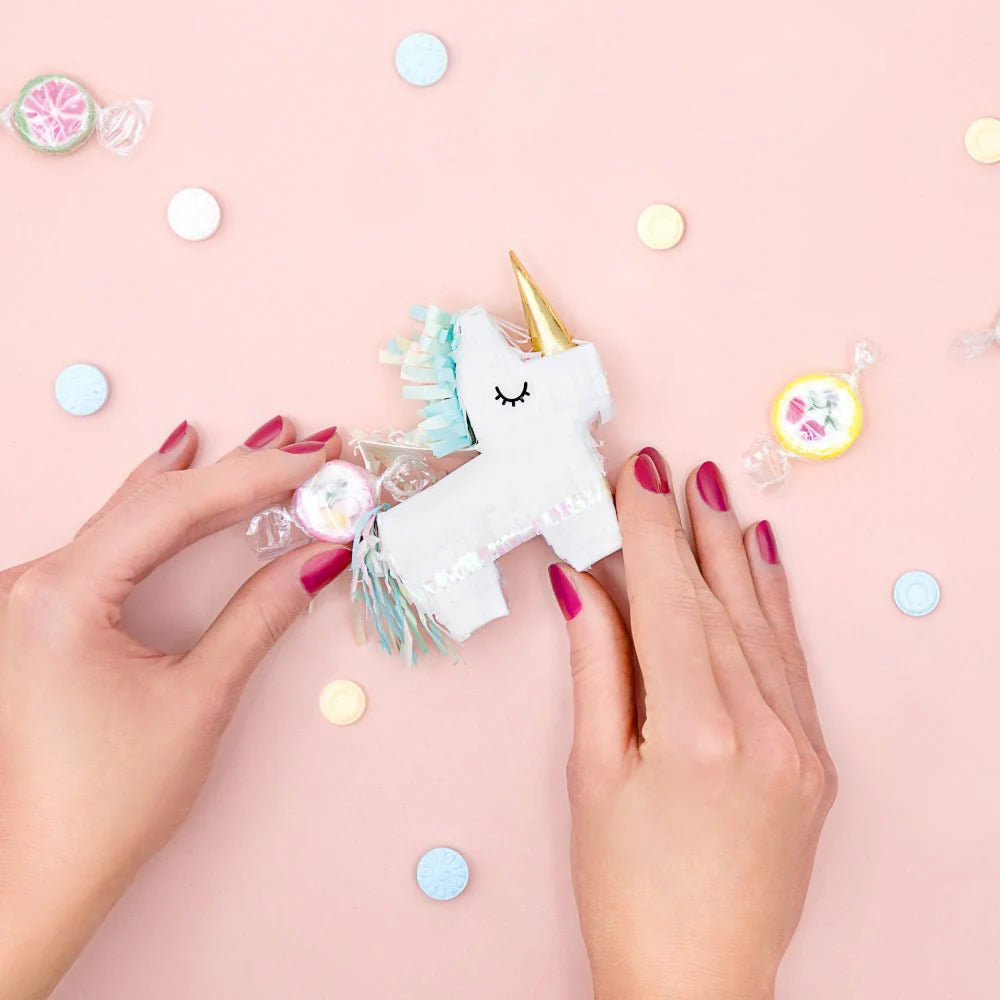 Mini Unicorn Piñata Box