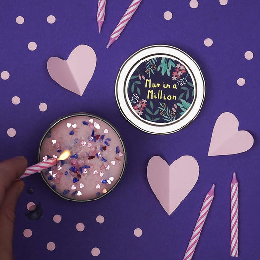 Mum in a Million Tin Candle Summer Nights
