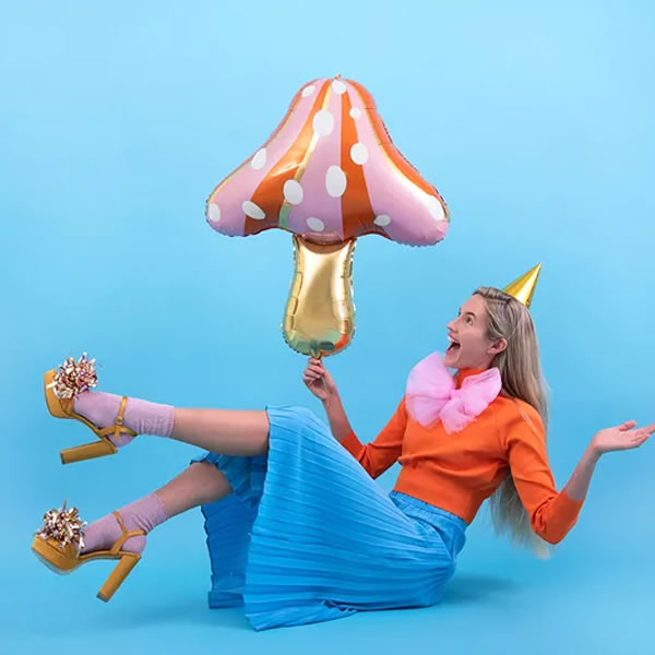 Mushroom Foil Balloon